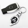Zinc Alloy Car Key Ring Decoration Metal Keychain For Mitsubishi Eclipse Galant Mirage L200 Xpander Triton Colt Pajero