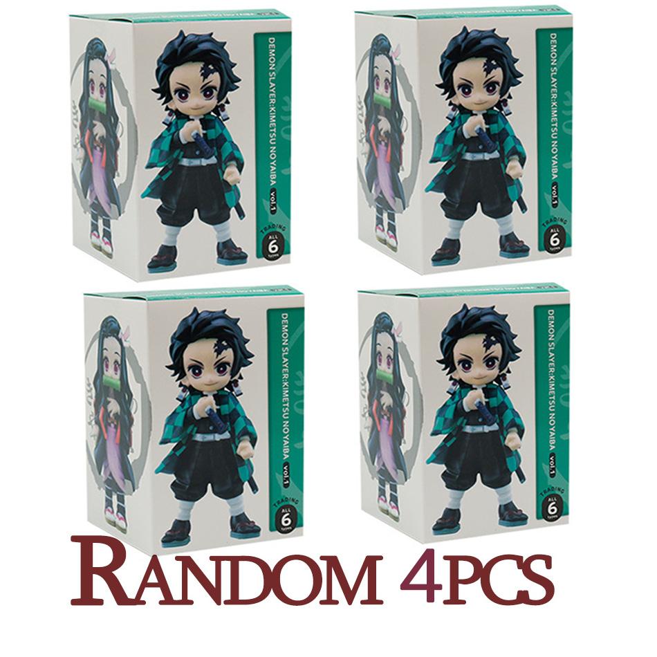Горячий MINISO Оригинальный Bushiroad Palverse D emon Slayer: Клинок, рассекающий демонов Аниме Фигурка Сюрприз-бокс Том 1 Украшение Игрушка Подарок