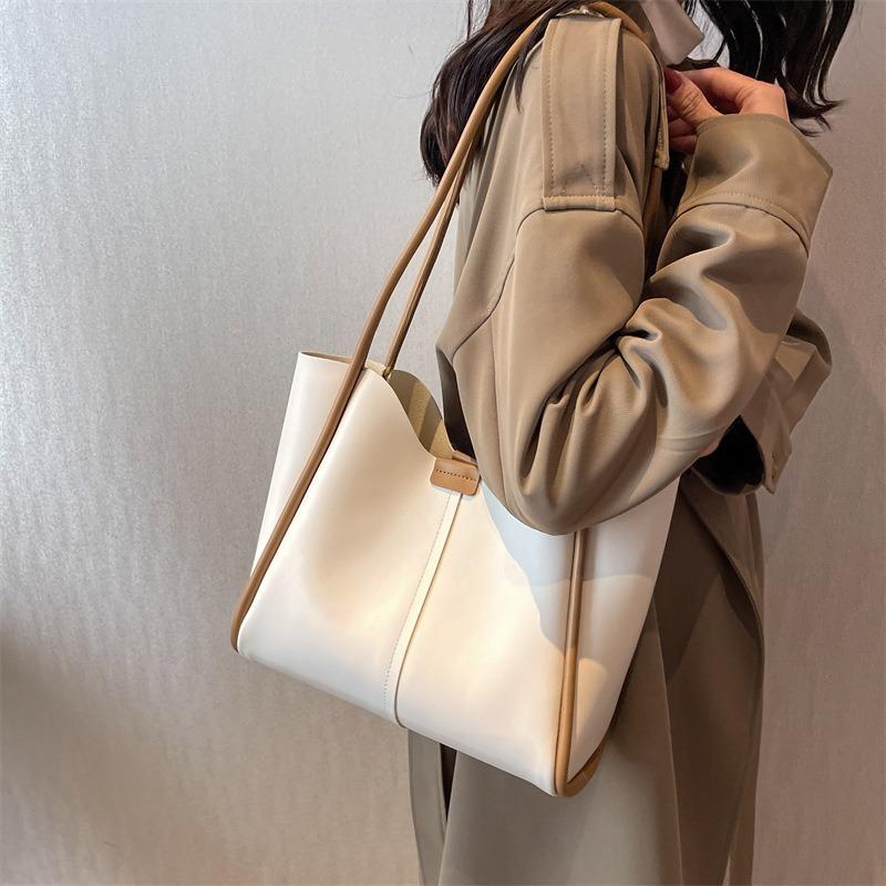 Женская сумка-тоут большой вместимости, новая простая и универсальная сумка на одно плечо для мамы и ребенка, высококлассная летняя сумка для поездок на работу