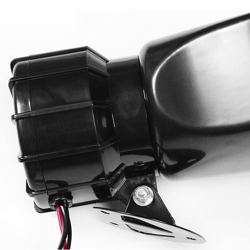 Автомобильный звуковой сигнал, 100 Вт, громкий универсальный динамик, полицейская сирена, воздушный звуковой сигнал, Мегафон, аварийная сигнализация для мотоцикла, 12 В, многотональные и клаксоновые рожки