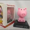 In Stock   4 Ham Piggy Bank Q Edition 21cm Pvc Pink Piggy Bank Money Box Cake Ornaments Model Children'S Gifts