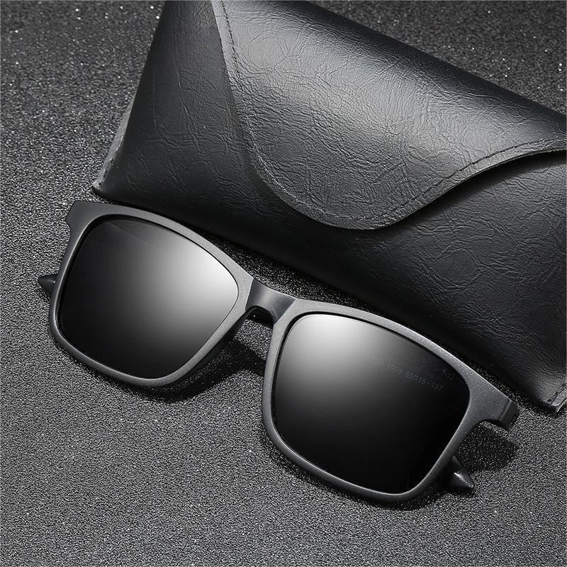 Classic Retro Men's Driving Sunglasses TR90 Material Ultra Light Eyeglasses Fashion Women's Shades UV400 Gafas De Sol