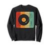 Vintage Retro Vinyl Record Player Sweatshirt