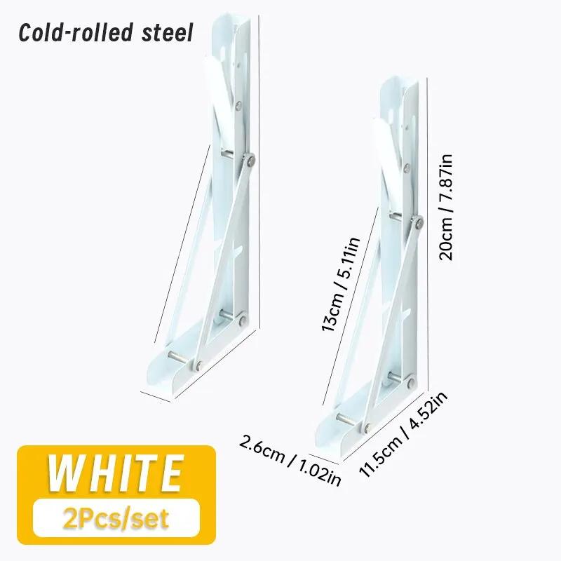 8 дюймов 2 шт. прочные складные кронштейны для полок треугольный прямой кронштейн Билли настенный стол скамья с винтами