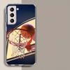 Чехол для телефона с баскетбольным рисунком для Samsung A16 A26 A36 A56 A17 A15 A25 A35 A55 A14 A24 A34 A54 A04S A05S Galaxy Note 20 10 9 8 A9 A8 A7 A