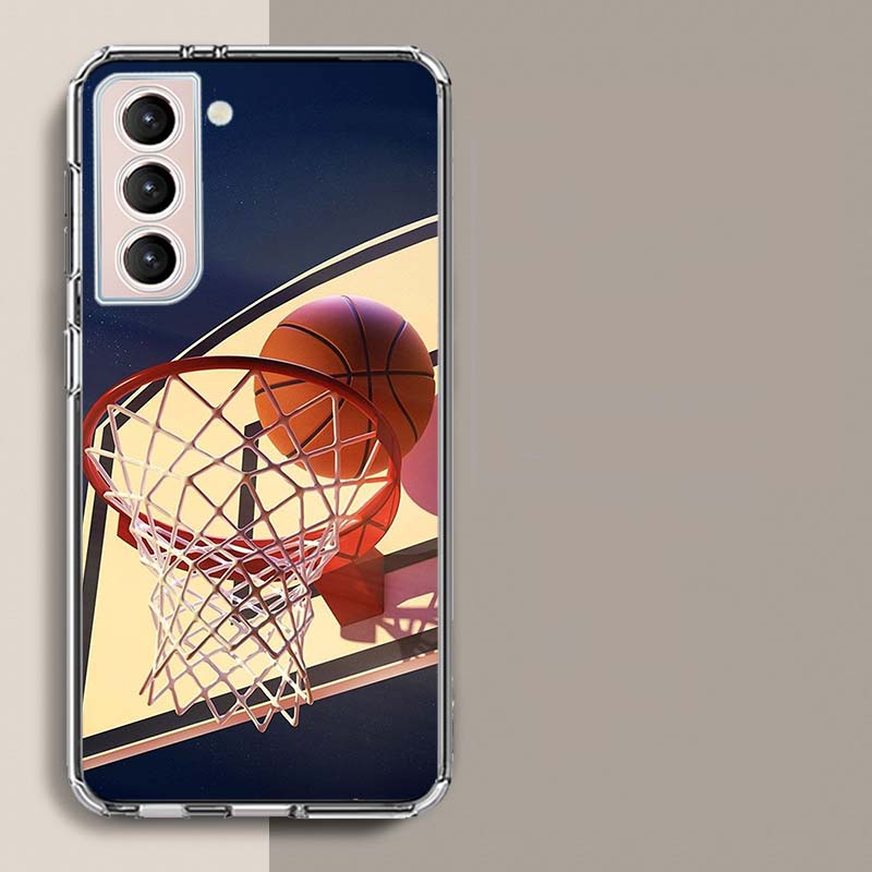 Чехол для телефона с баскетбольным рисунком для Samsung A16 A26 A36 A56 A17 A15 A25 A35 A55 A14 A24 A34 A54 A04S A05S Galaxy Note 20 10 9 8 A9 A8 A7 A
