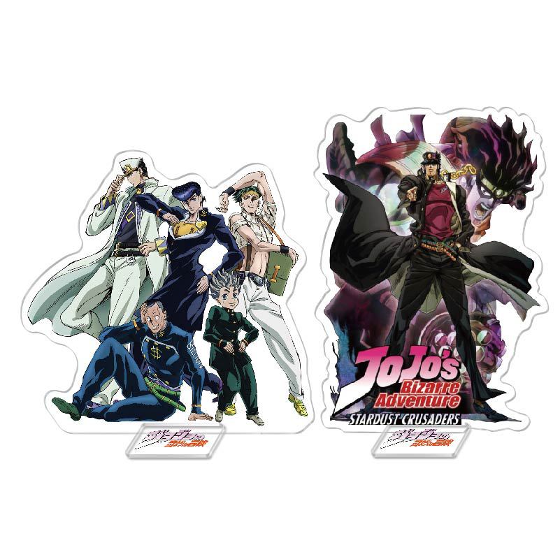 JoJo's Bizarre Adventure Анимационные Комиксы Периферийные Игрушки JOJO Дио Акриловый Настольный Стенд Аниме Фигурка Действия Модель Коллекция