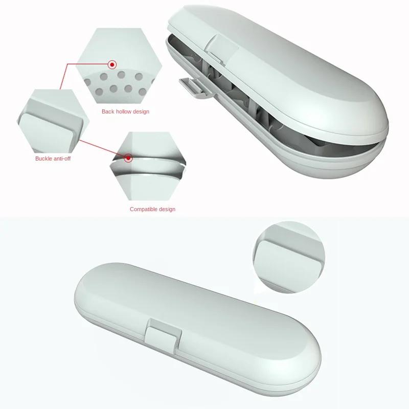 Универсальный чехол для электрической зубной щетки, органайзер для хранения зубных щеток, портативный дорожный защитный чехол для электрической зубной щетки для улицы