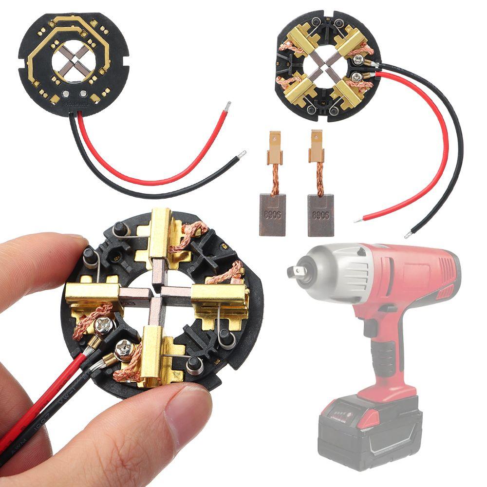 M18/M12 Hammer Brush Card Assembly Driver Accessories For AEG Milwaukee Carbon Brush Holder