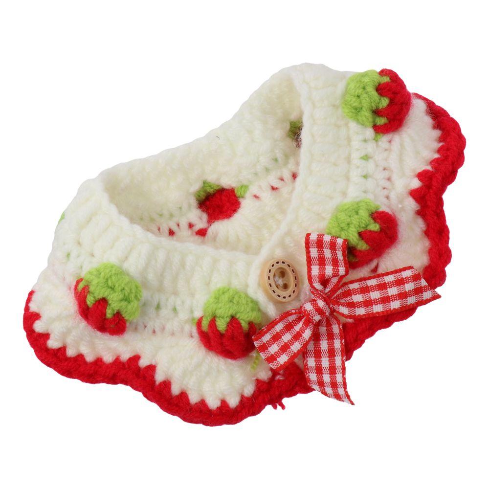 Cotton Scarf Set Adjustable Collar Pet Outfit Cute Breakaway Kitten Collar  Cat