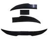 Glossy Black Adjustable Car Rear Trunk Spoiler Lip Roof Tail Wing For Car Sedan