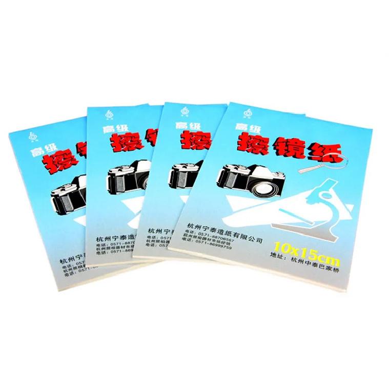 10piece large size 10*15cm 50 sheets DSLR Camera Lens Tissue Cleaning Paper