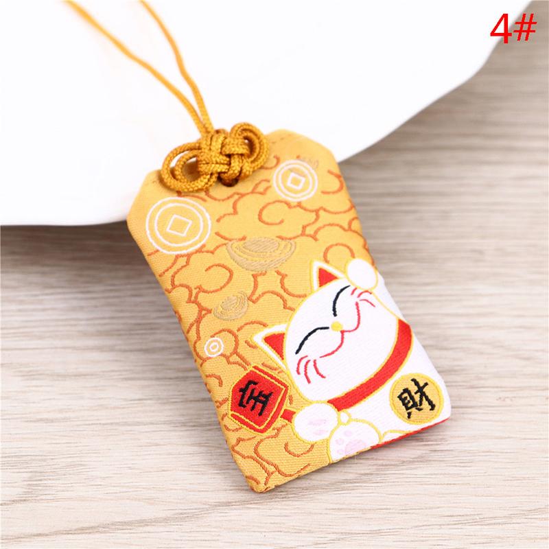 1шт японская молитва Омамори молитва удачи красота здоровье страж талисман кулон