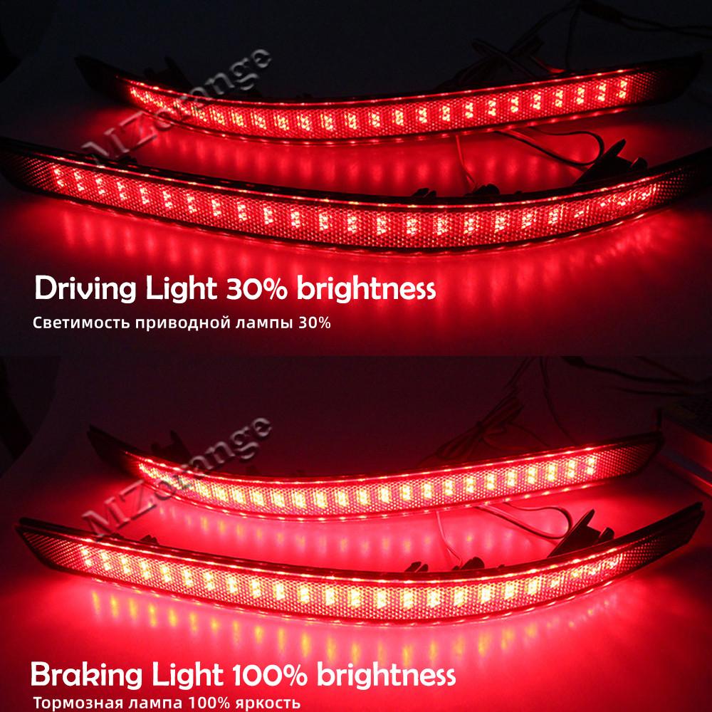 LED Red Rear Bumper Reflector Lights Car Accessories Brake Warning Stop Tail Lamp For Kia Optima K5 2011 2012 2013