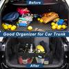 Car Trunk Organizer for SUV, Car Organizers and Storage with 6 Pocket, Car Accessories Waterproof Polyester Trunk Organizer