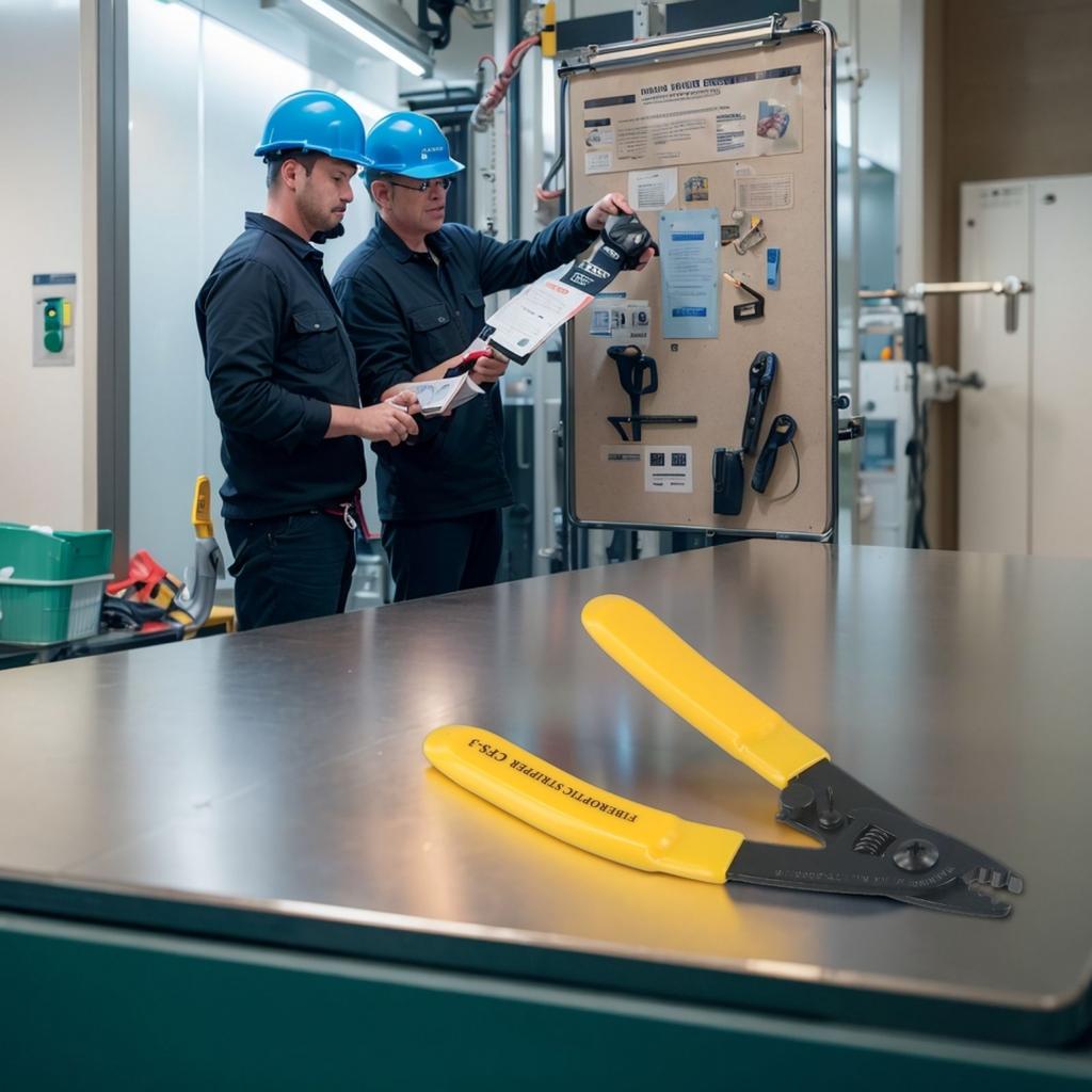 CFS Fiber Stripping Optical Fiber Covering Port Hole