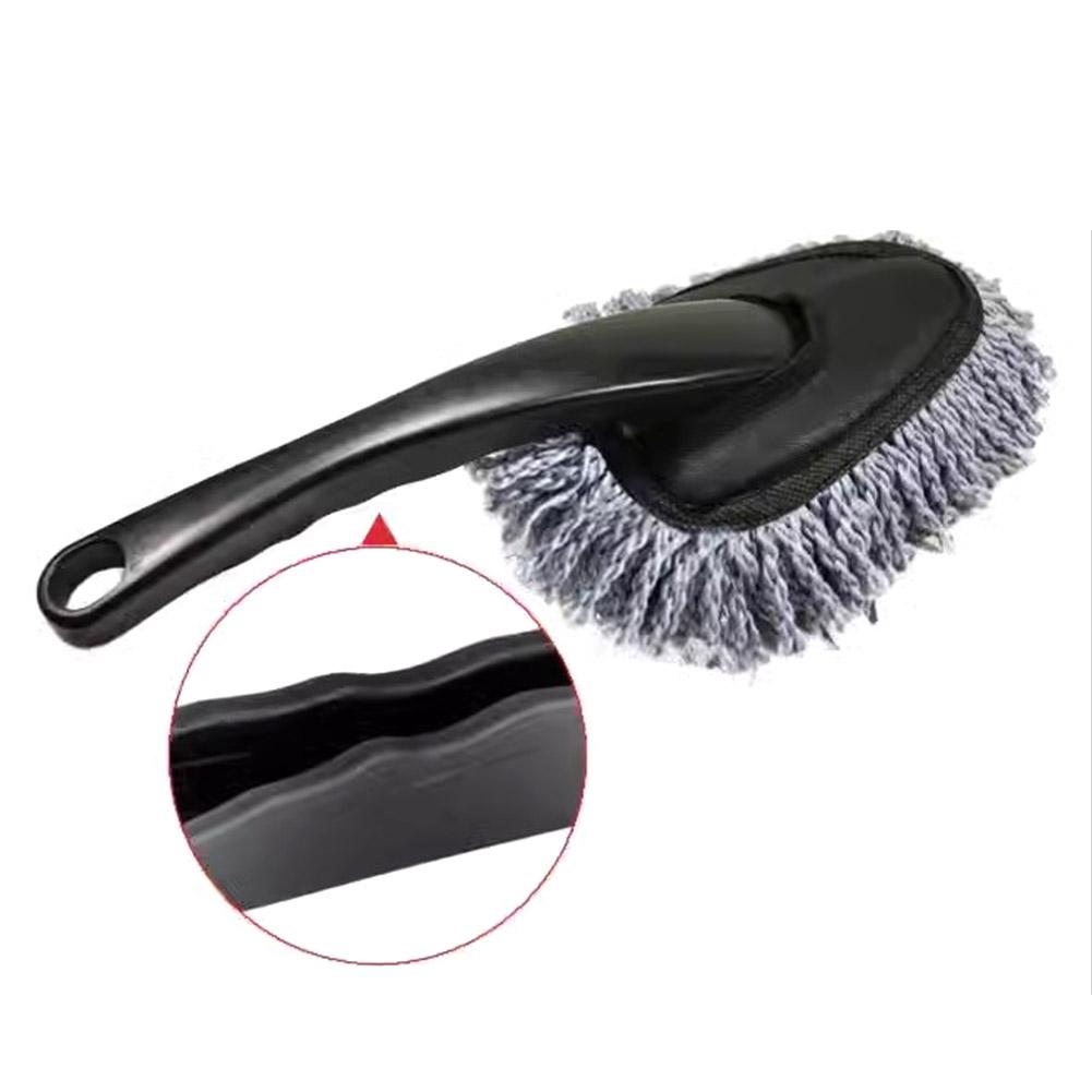 Автомобильная пылевая щетка Многофункциональная щетка для очистки автомобильной пыли из микрофибры Швабра для пыли Автомобильная пылевая щетка Уход за автомобилем Щетка для чистки автомобиля