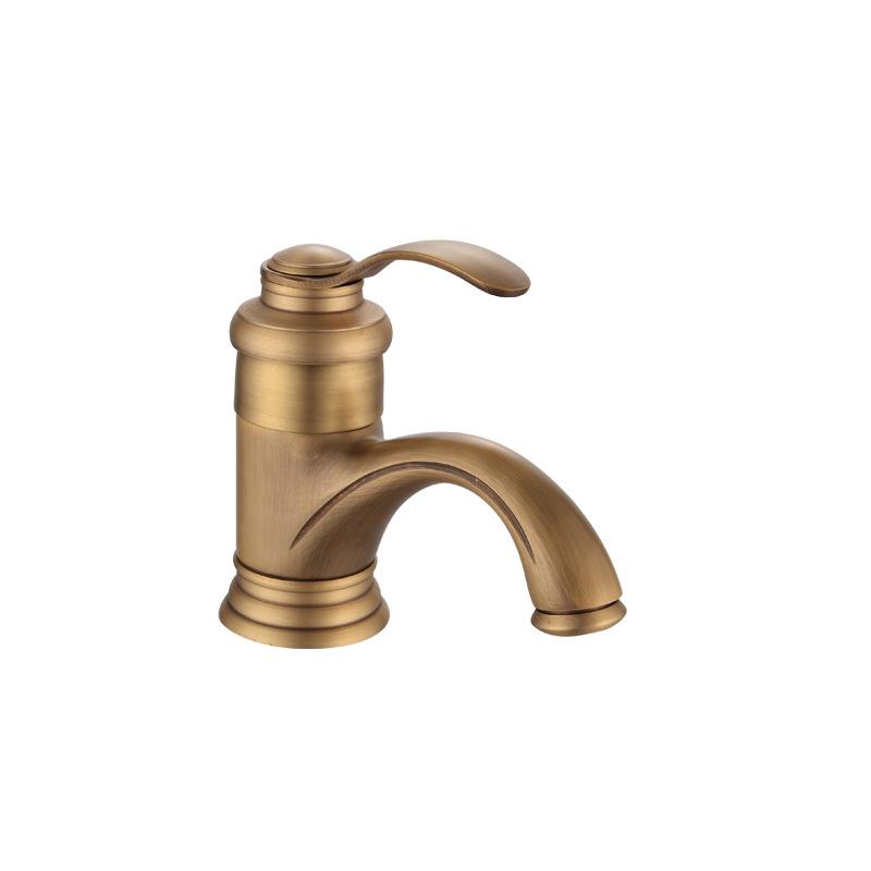 Антикварный бронзовый смеситель для ванной комнаты, латунные смесители для раковины, смеситель для раковины с горячей и холодной водой, смеситель для раковины на бортике, смеситель для туалета, водопроводный кран