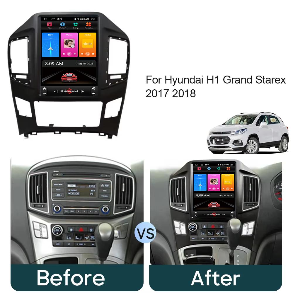 WIFI для Hyundai H1 Grand Starex 2017 2018 автомобильное радио Android Auto Carplay GPS навигация мультимедиа видеоплеер 2din DVD