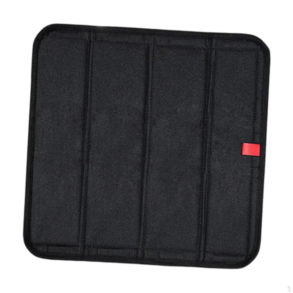 RV Door Window Shade 41x41 Installation Insulator Foldable Blackout Accessories