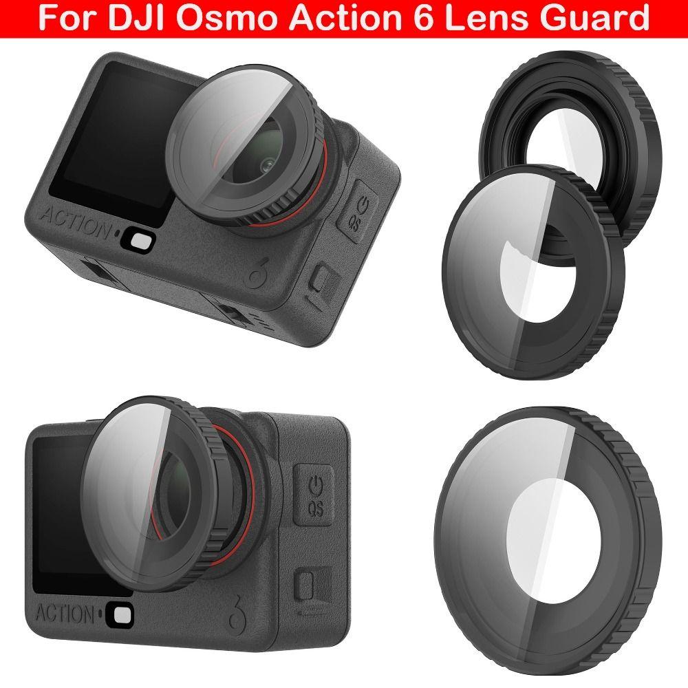 Anti-Scratch Lens Guard HD Protective Lens Cap for DJI Osmo Action 6 Camera Accessories