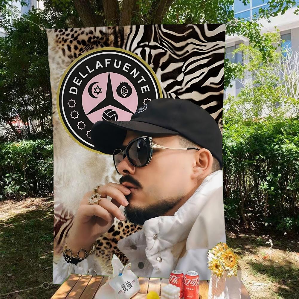 DDellafuente F C Banner INS Style Outdoor Party Decoration Atmosphere Flag