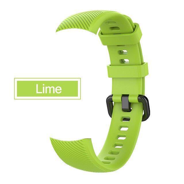 Ремешок для Honor Band 5 4, спортивные браслеты, красочный силиконовый сменный браслет для Honor Band 5, умные аксессуары