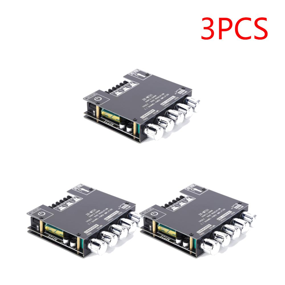 ZK-MT21 канал Bluetooth 5.0 CS8673E 2.1 сабвуфер усилитель плата 50 Вт X 2+100 Вт мощность аудио стерео усилитель плата басовый усилитель AUX