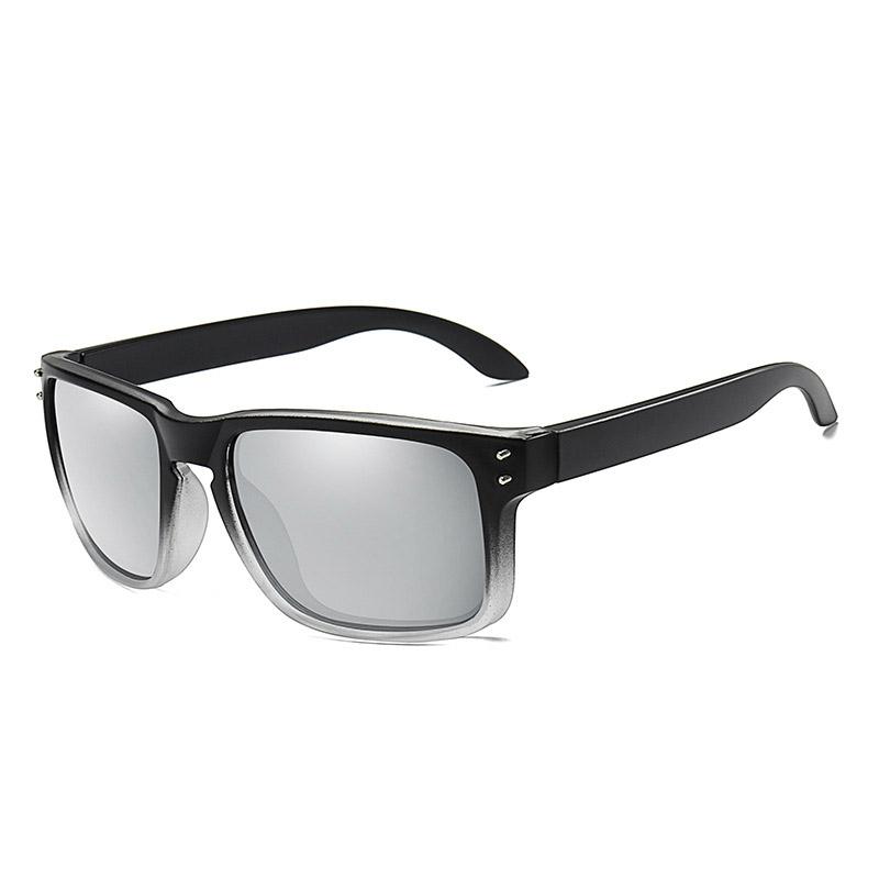 Неполяризованные квадратные солнцезащитные очки для мужчин и женщин, антибликовые рыболовные солнцезащитные очки для вождения, ночное видение