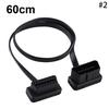 Автомобильный 16-контактный удлинительный кабель OBD2 между мужчинами и женщинами, диагностический адаптер