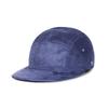 VARZAR VA Square Suede Camp Cap Navy