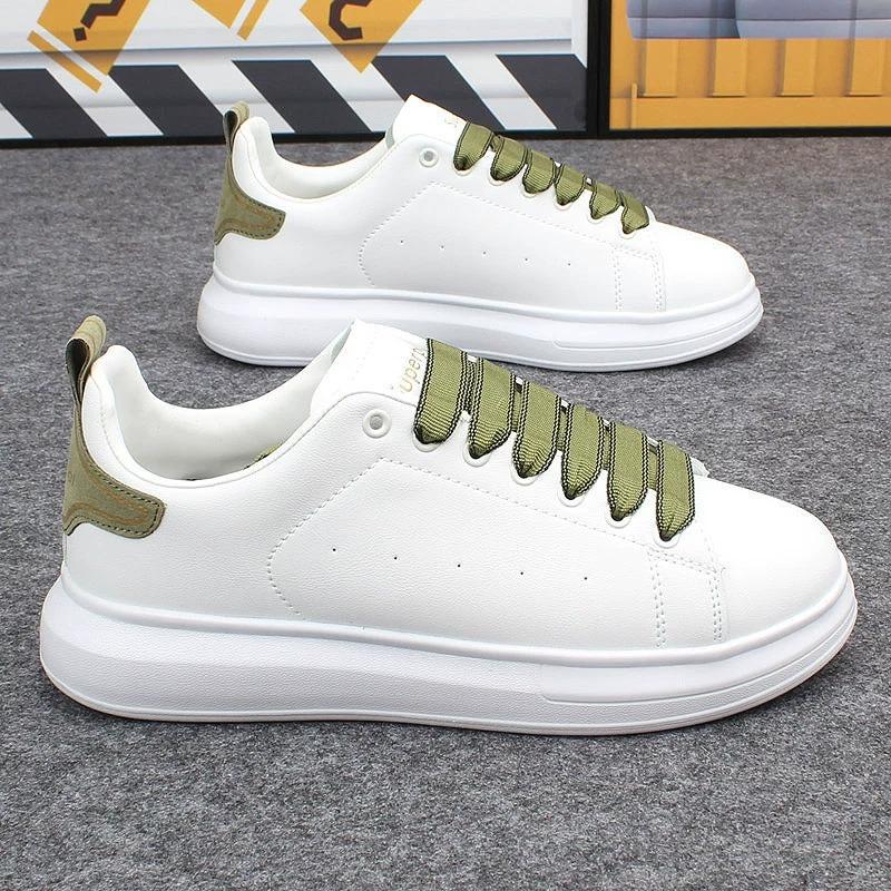 2024 новые белые туфли пара обуви толстая подошва легкая спортивная повседневная обувь роскошные теннисные туфли прогулочная обувь