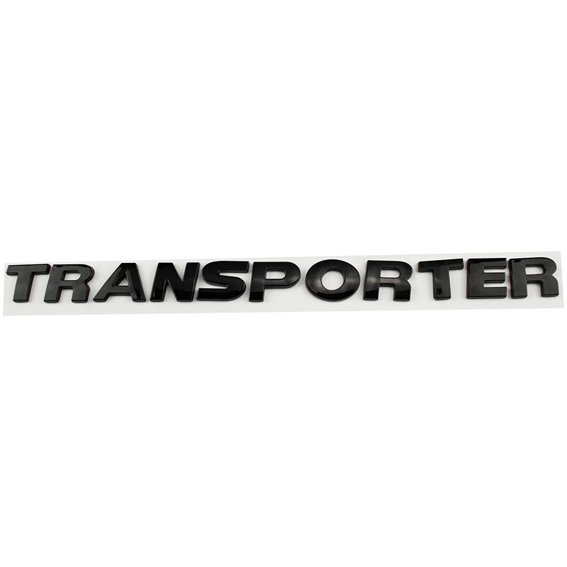 AABIN1 Car ABS Trunk Letters Words Logo Badge Emblem Decals Sticker For Volkswagen VW TRANSPORTER T4 T5 T6 T7 T8 Styling Accessories