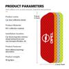 Car Door Reflective Strip Diamond Protective Sticker Decorative Accessories For Opel Astra G H J K F Corsa D Zafira B Insignia agz588