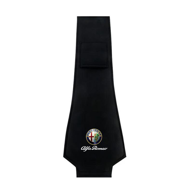 1PC Car Headrest Protector Breathable Seat Cover For Alfa Romeo Giulia Stelvio Giulietta 156 159 147 Mito Tonale Brera Disco Vo edc233
