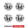 56mm 60mm 65mm Car Wheel Center Hub Cap Rim Cover Stickers For Honda Civic Fit Jazz Accord CRV City Odyssey Passport Pilot Vezel