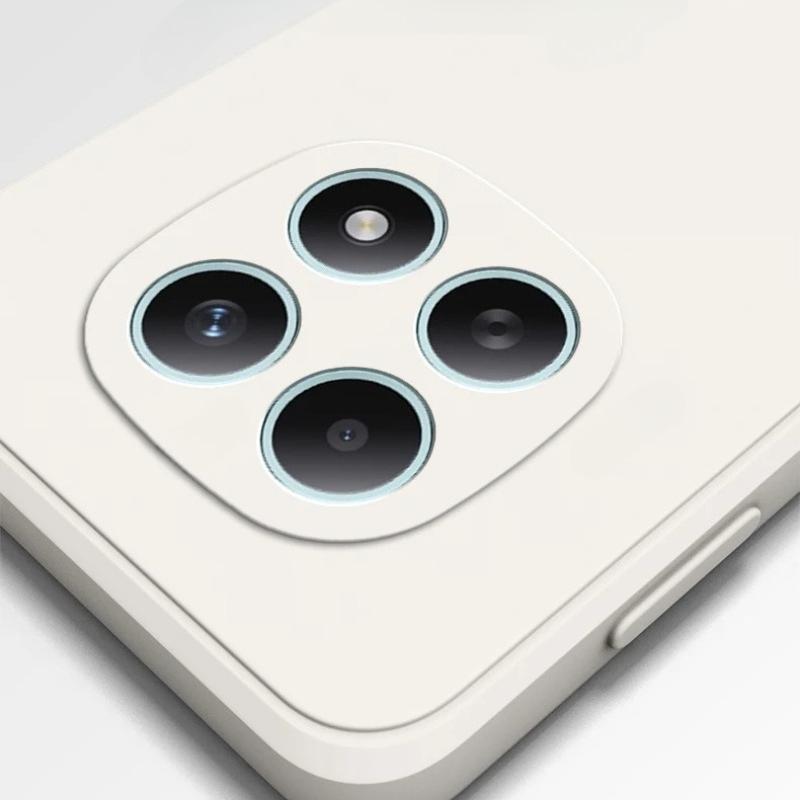 Модный Чехол из Жидкого Силикона с Ощущением Кожи для Xiaomi Poco M8 Pro M7 X8 Pro Max X7 X6 F8 Ultra F7 Note 15 Pro Plus 4/5G