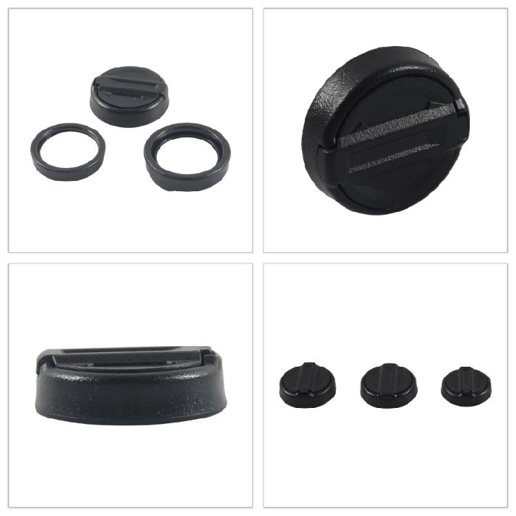 3Pcs Magnetic Keyhole Covers Replacement Door Lock Cover Exterior Accessories for 2018-2024 Key Hole Protector