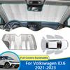 Для VW Volkswagen ID.6 2022 2023 солнцезащитные козырьки, коврики, солнцезащитные козырьки на лобовое стекло, солнцезащитные шторы, тенты для автомобиля