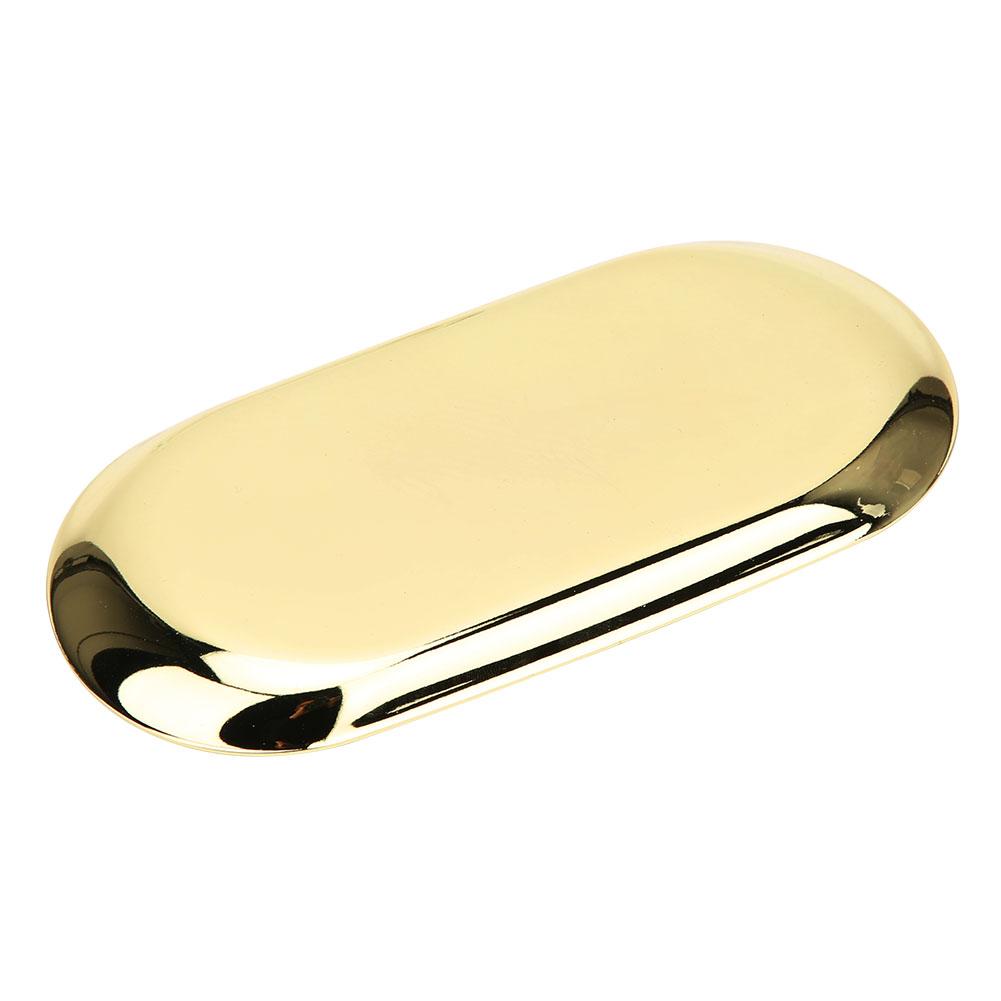 Large Storage Tray 430 Stainless Steel Aromatherapy Candle Tool Tray OrganizerGold