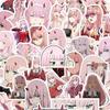 Яркие наклейки DARLING in the FRANXX, 60 шт. (не повторяется), водостойкий и солнцезащитный крем.