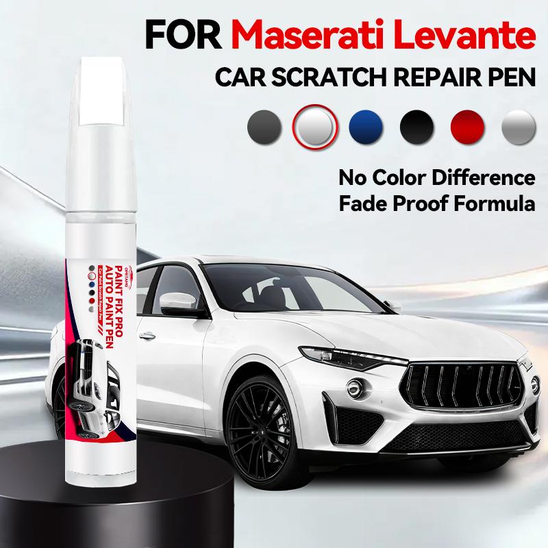 Car Paint Repair Pen For 2016-2025 Maserati Levante Paint Scratch Repair Accessories White 268A Black NMN Blue 406C Gray 571A