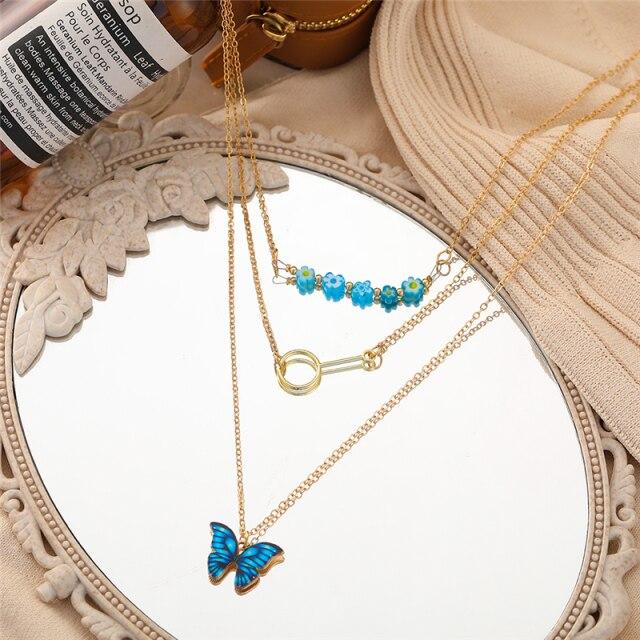 17KM Модное многослойное ожерелье со змеей и кристаллами для женщин и девочек, модная богемная золотая цепочка, ожерелье, ювелирные изделия для вечеринки