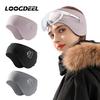 Прочный и безопасный Loogdeel Нагреватель ушей для холодной погоды Лыжная повязка на лоб Нескользящие повязки на голову Термобандана Головные уборы Аксессуары Мужские Женские Зимняя повязка на голову