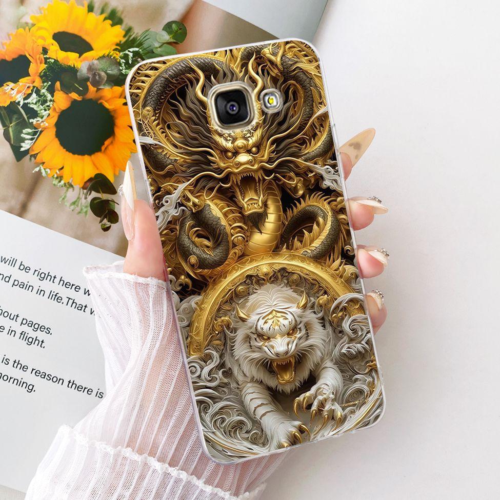 Clear For Samsung A3 2016 Case SM-A310F Cute Cat Fashion Butterfly Funny 2D Painted Casing For Samsung Galaxy A3 2016 Cover