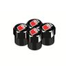 4Pcs Styling Wheel Tire Valve Air Stem Cap Duust Covers for Hot SLine A3 A4 A5 A6 A7 A8 Q2 Q3 Q5 Q7 Q8 S3 S4 S5 S6 RS3 Quattro