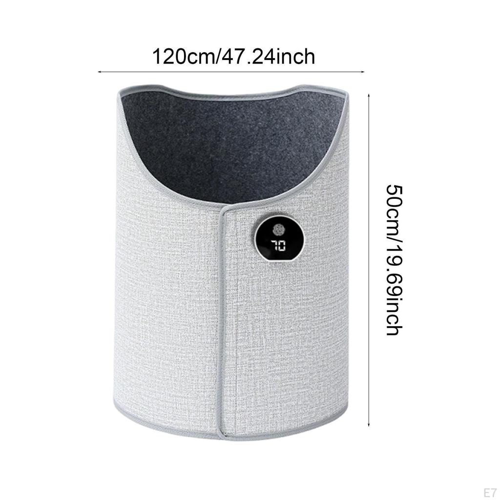 Подстольный обогреватель для ног Премиум Складной Тихий Обогреватель для Студии Дома Общежития Розовый