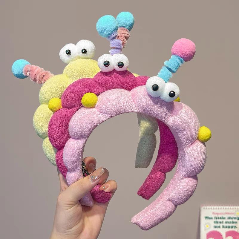 Причудливый грибной ободок на голову в стиле хай-скул - Стильный и креативный аксессуар для волос