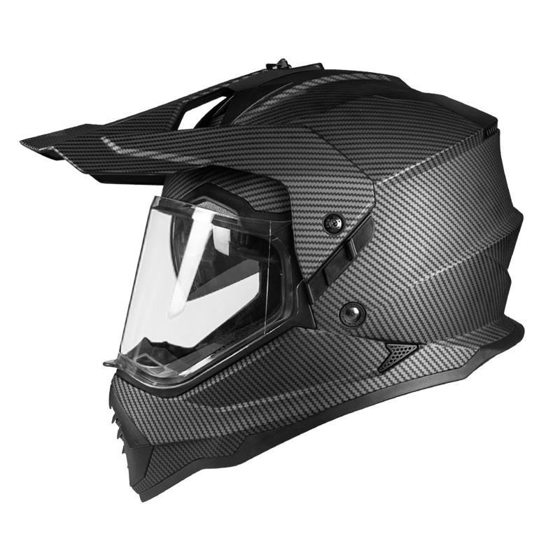 Off-Road Motorcycle Helmet With Removable Visor ECE Certified Full Face Dirt Bike Men Women