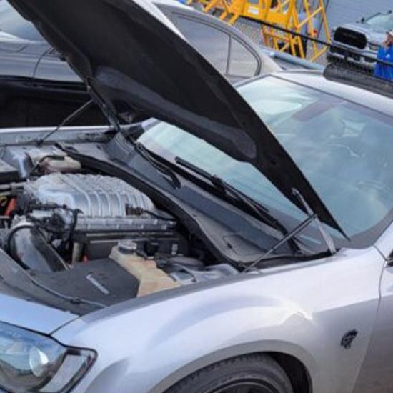 2Pcs Front Hood Gas Spring Shock Struts Lift Support For 2011- Dodge Charger